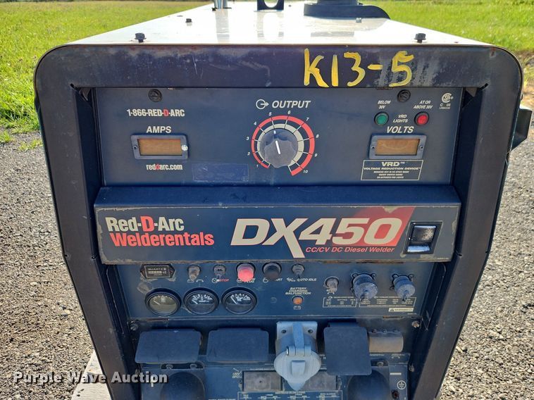 image for item EI8240 Red-D-Arc DX450 welder/generator