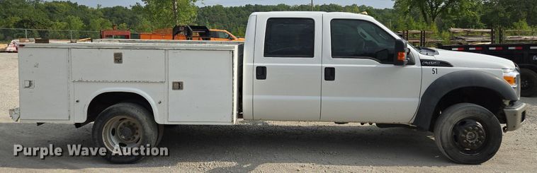 image for item EI8246 2011 Ford  F450 Super Duty XL Crew Cab utility / service truck