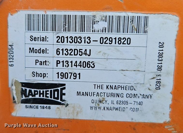 image for item EI8253 2013 Dodge  Ram 5500HD Crew Cab utility / service truck