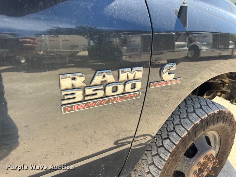 image for item EJ2934 2018 Dodge Ram 3500 Crew Cab pickup truck