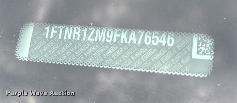 image for item EJ7181 2015 Ford  Transit 250 van