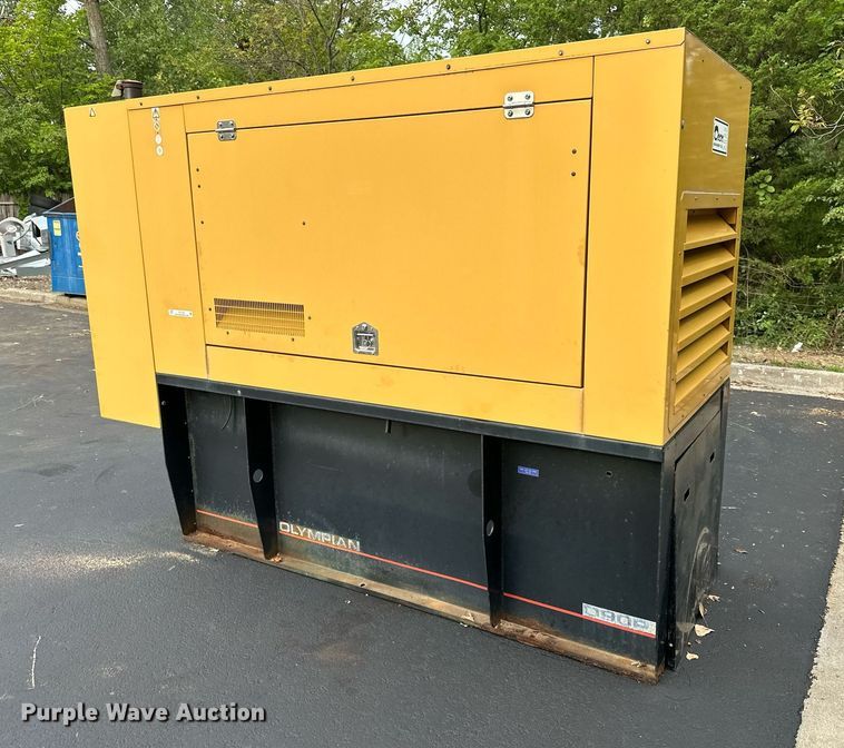 image for item EJ7184 2001 Olympian D90P1 generator