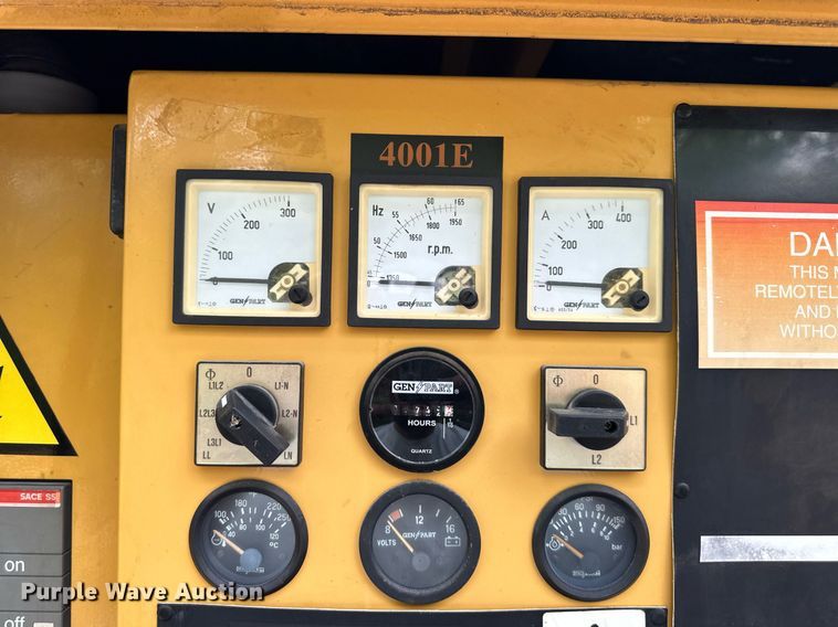 image for item EJ7184 2001 Olympian D90P1 generator