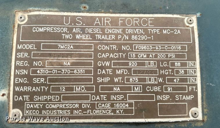 image for item EJ7188 air compressor