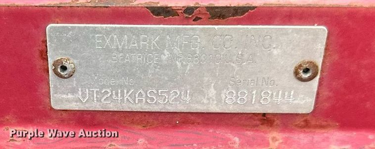 image for item EJ7189 Exmark VT24KAS524 ZTR lawn mower