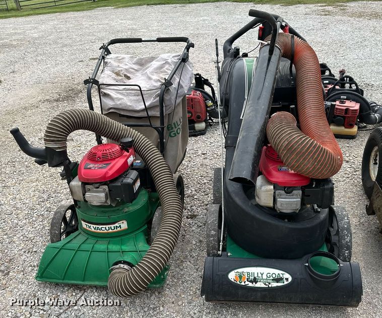 image for item EJ7192 (2) Billy Goat leaf vaccums 