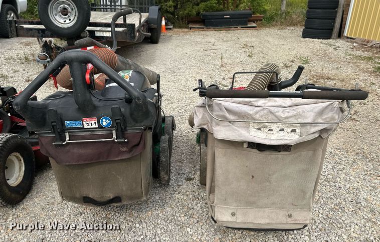 image for item EJ7192 (2) Billy Goat leaf vaccums 