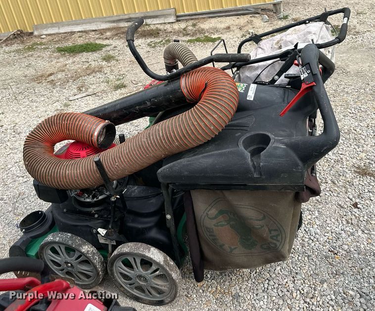 image for item EJ7192 (2) Billy Goat leaf vaccums 