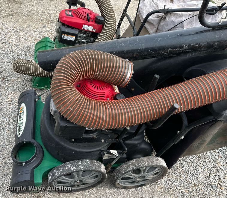 image for item EJ7192 (2) Billy Goat leaf vaccums 