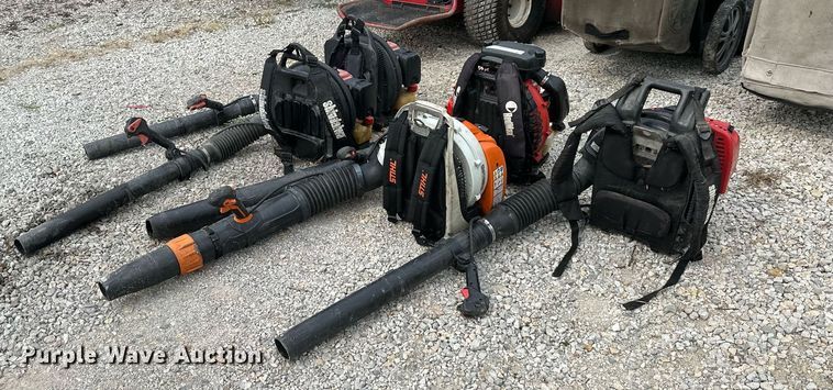 image for item EJ7193 (5) leaf blowers 