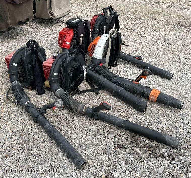 image for item EJ7193 (5) leaf blowers 