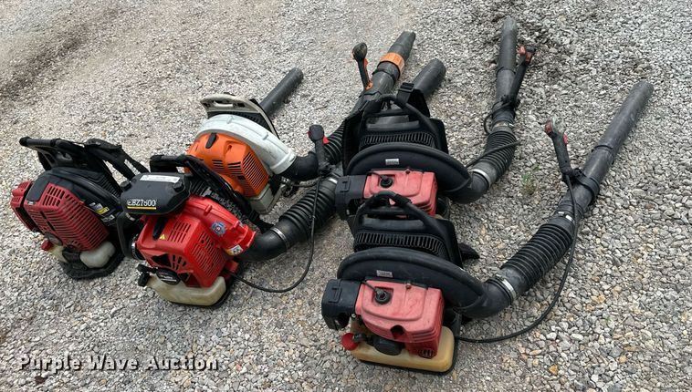 image for item EJ7193 (5) leaf blowers 