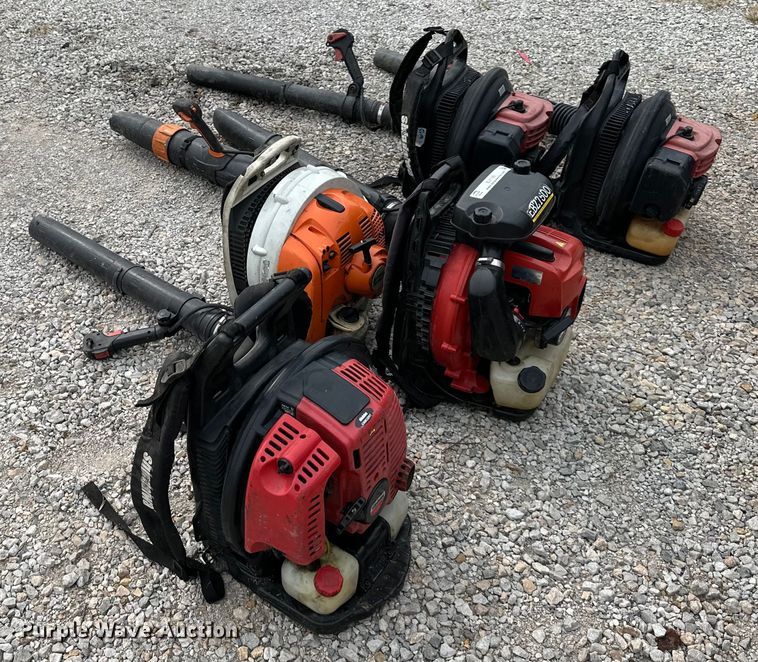 image for item EJ7193 (5) leaf blowers 