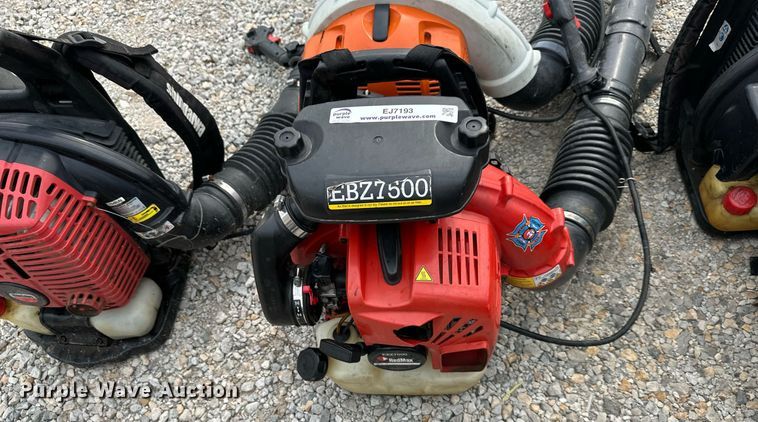 image for item EJ7193 (5) leaf blowers 