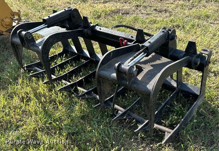 image for item EJ7200 Skid steer rock grapple bucket 