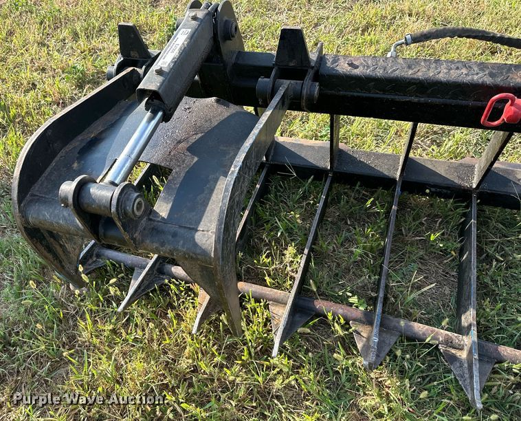 image for item EJ7200 Skid steer rock grapple bucket 