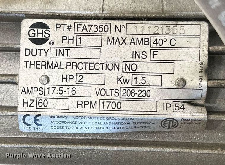 image for item EJ7219 Rotary SP018N310 two post automotive lift