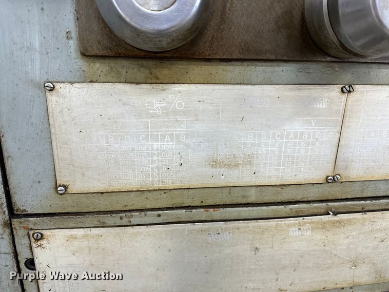 image for item EJ8838 1979 Edelstaal  SNA1000x3000 gap bed lathe 