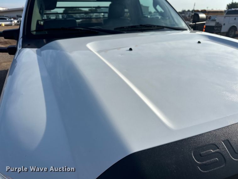 image for item EJ8843 2016 Ford F350 Super Duty flatbed pickup truck