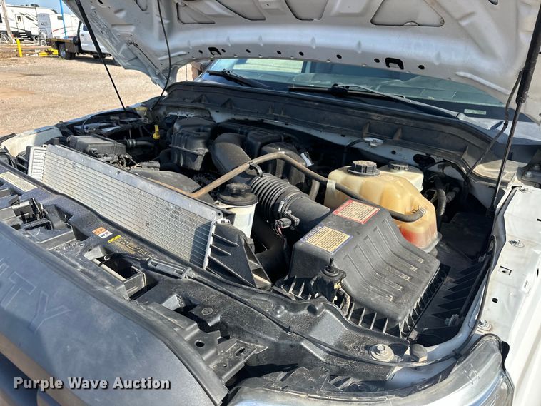 image for item EJ8845 2015 Ford F350 Super Duty flatbed pickup truck