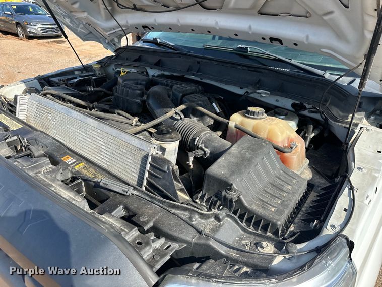 image for item EJ8846 2014 Ford F350 Super Duty flatbed pickup truck