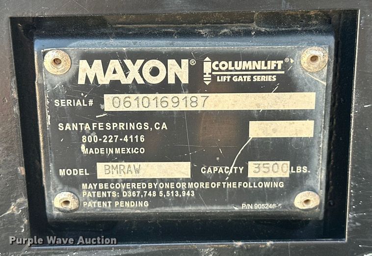 image for item EJ8855 2011 International  DuraStar 4400  box truck