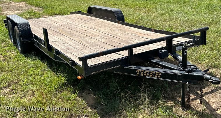 image for item EJ8866 2018 Tiger  8320T utility trailer