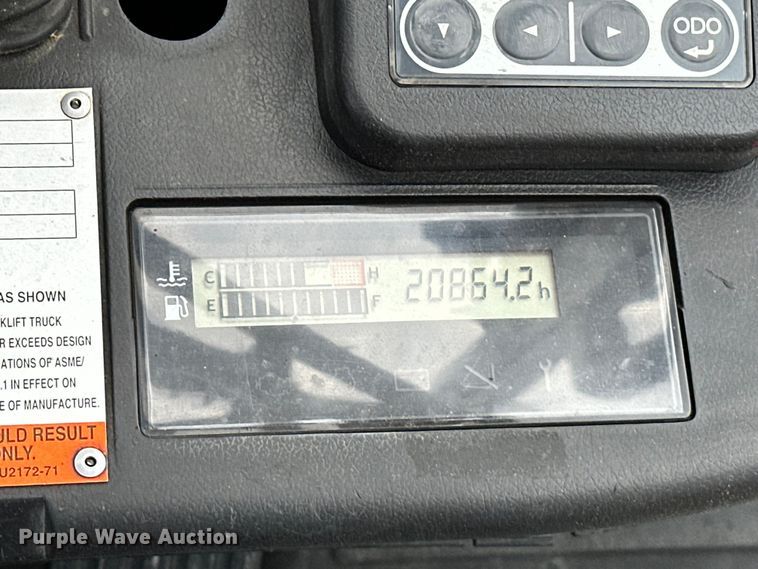 image for item EJ8867 2009 Toyota  8FGCU25 forklift