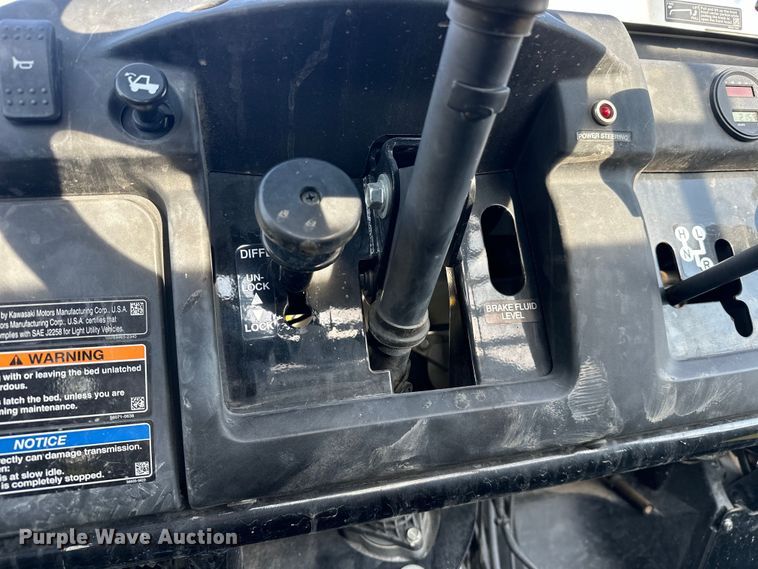 image for item EJ8907 2022 Kawasaki  Mule 4010 utility vehicle