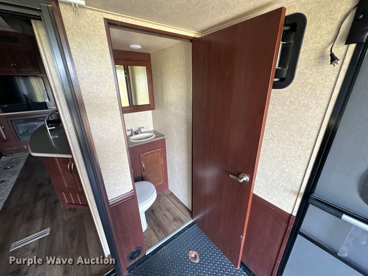 image for item EJ8911 2014 Heartland  4100 Cyclone  toy hauler camper