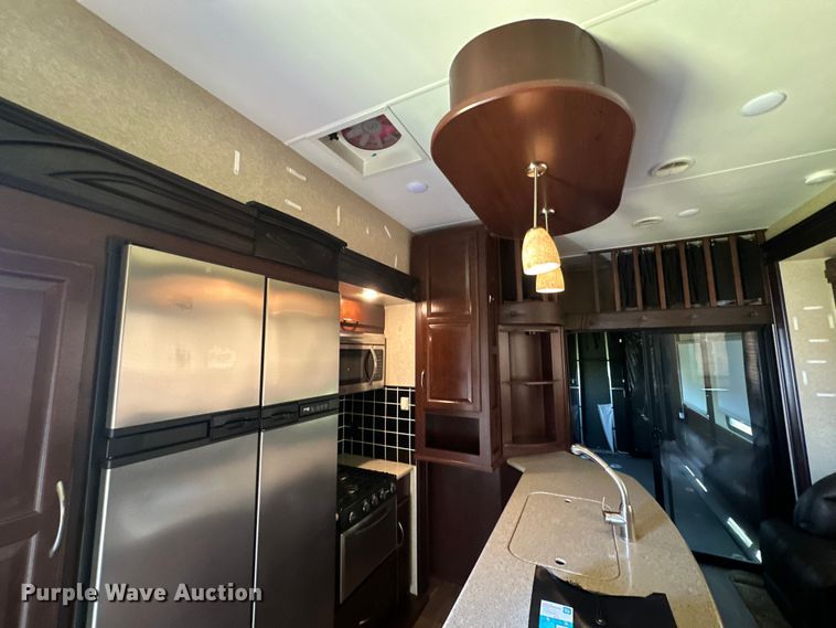 image for item EJ8911 2014 Heartland  4100 Cyclone  toy hauler camper