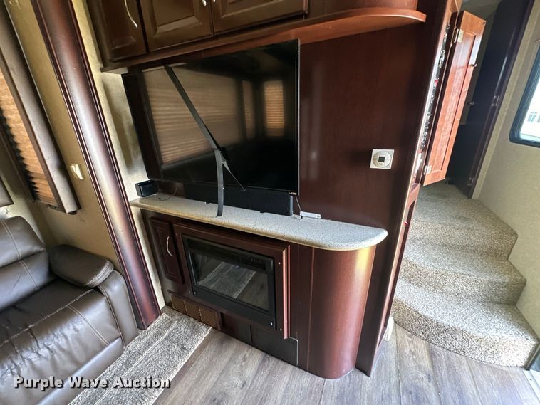 image for item EJ8911 2014 Heartland  4100 Cyclone  toy hauler camper