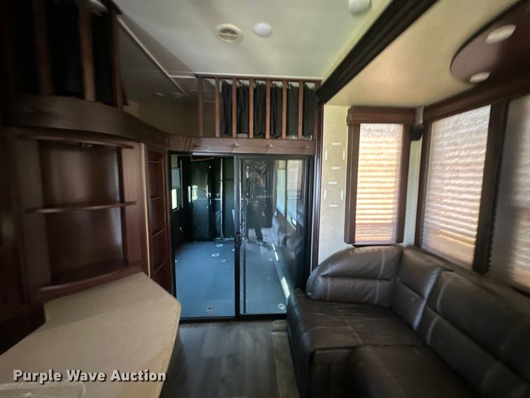 image for item EJ8911 2014 Heartland  4100 Cyclone  toy hauler camper