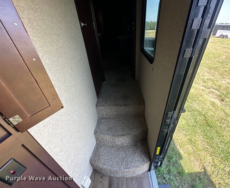 image for item EJ8911 2014 Heartland  4100 Cyclone  toy hauler camper