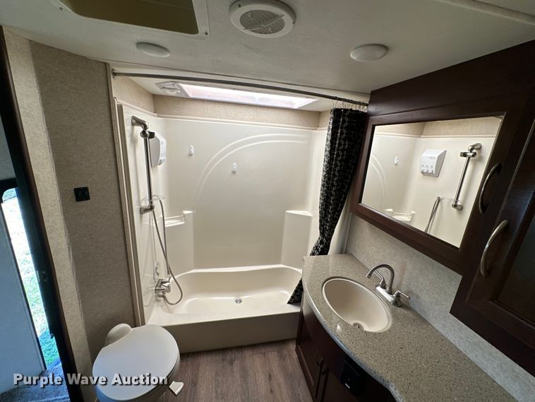 image for item EJ8911 2014 Heartland  4100 Cyclone  toy hauler camper