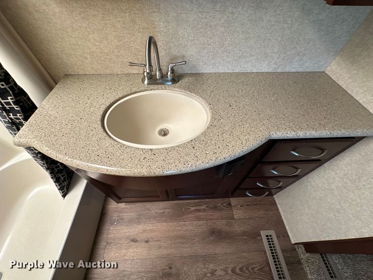 image for item EJ8911 2014 Heartland  4100 Cyclone  toy hauler camper