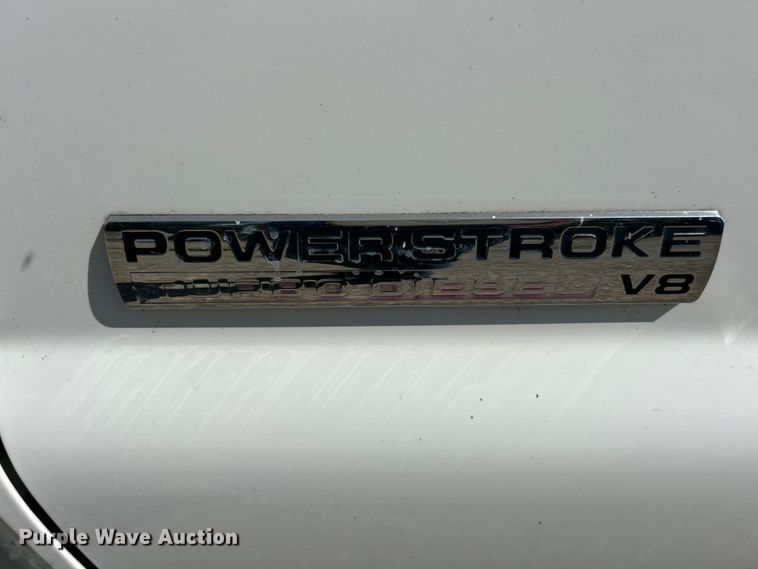 image for item EK3211 2005 Ford F550 Super Duty XL Crew Cab flatbed truck