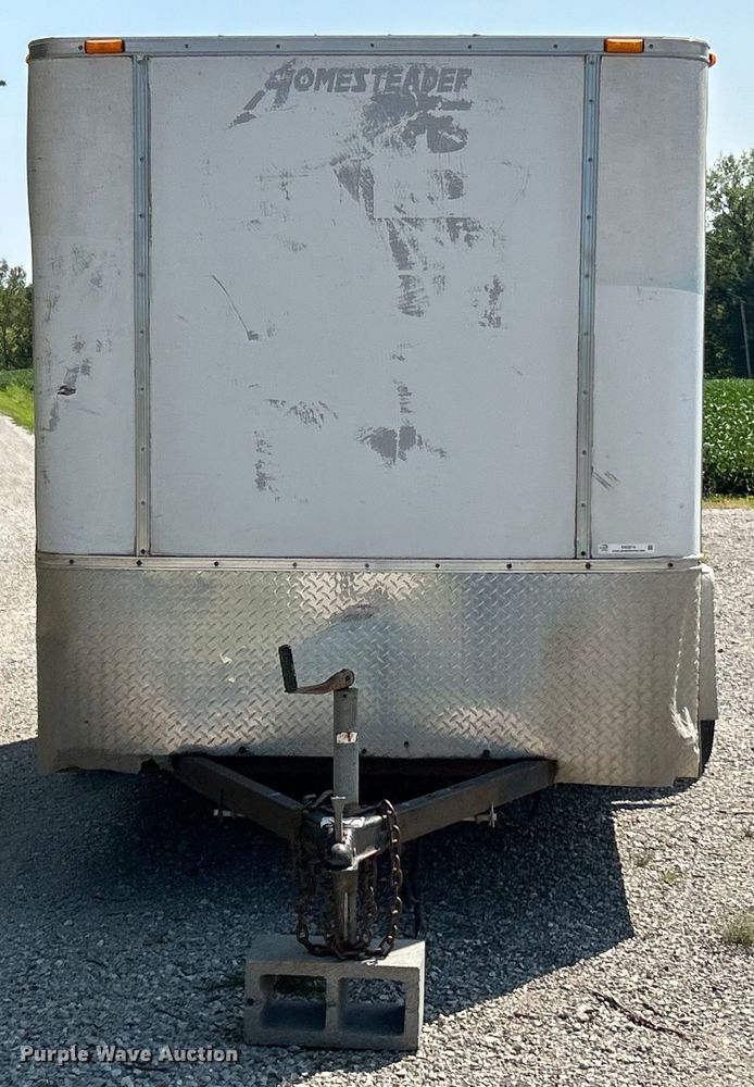 image for item EK3214 2011 Homesteader 610FS enclosed cargo trailer