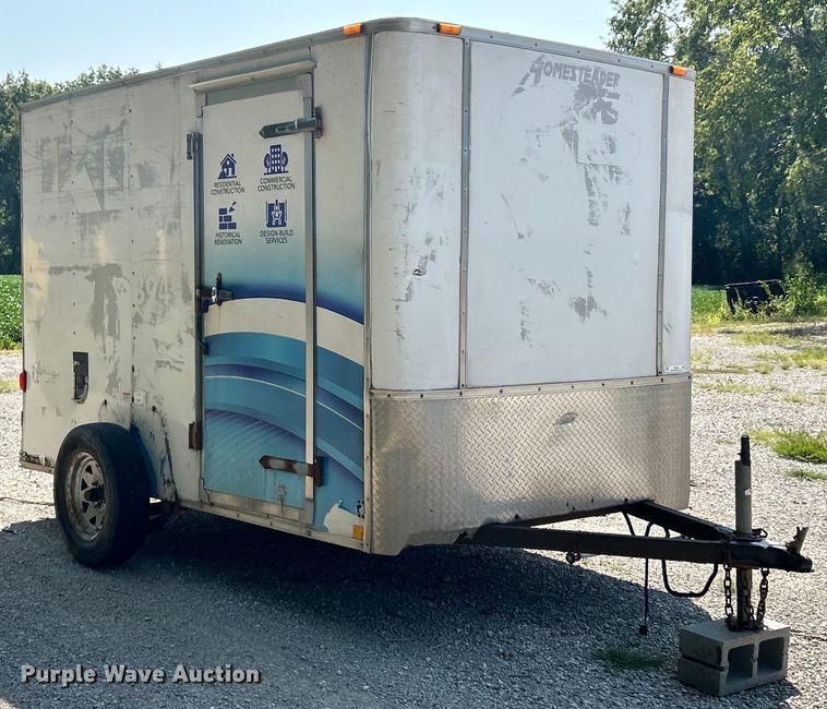 image for item EK3214 2011 Homesteader 610FS enclosed cargo trailer