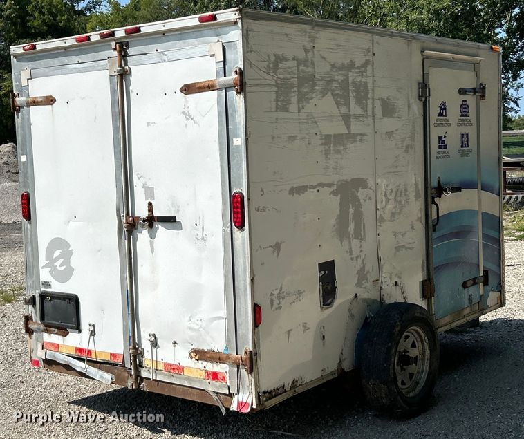 image for item EK3214 2011 Homesteader 610FS enclosed cargo trailer