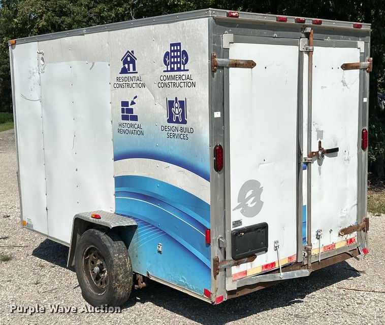 image for item EK3214 2011 Homesteader 610FS enclosed cargo trailer