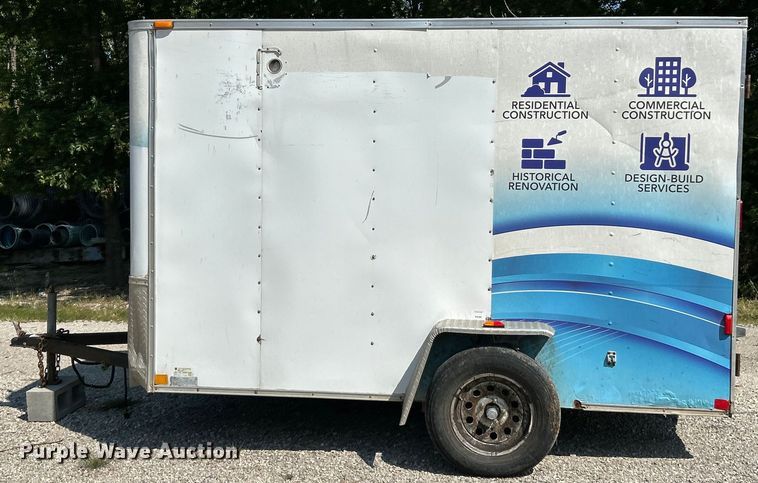 image for item EK3214 2011 Homesteader 610FS enclosed cargo trailer