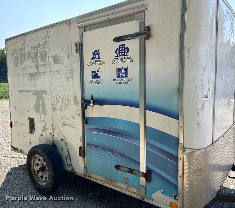 image for item EK3214 2011 Homesteader 610FS enclosed cargo trailer