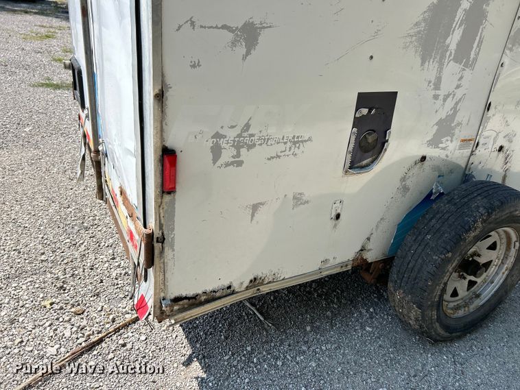 image for item EK3214 2011 Homesteader 610FS enclosed cargo trailer