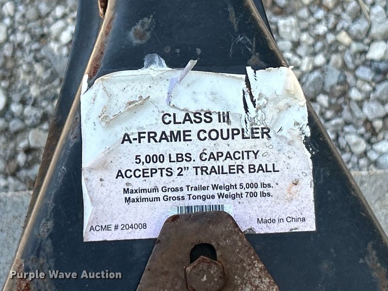 image for item EK3214 2011 Homesteader 610FS enclosed cargo trailer