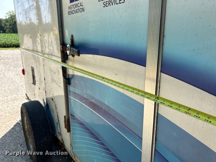 image for item EK3214 2011 Homesteader 610FS enclosed cargo trailer