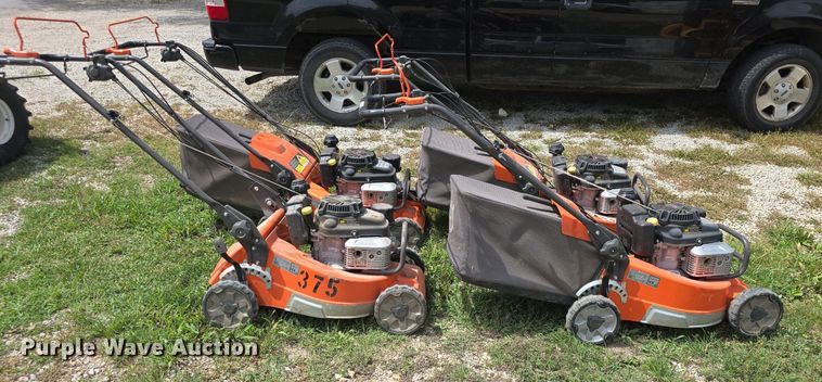 image for item EK6359 (4) Husqvarna lawnmowers 