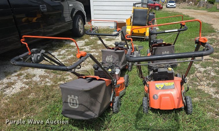 image for item EK6359 (4) Husqvarna lawnmowers 