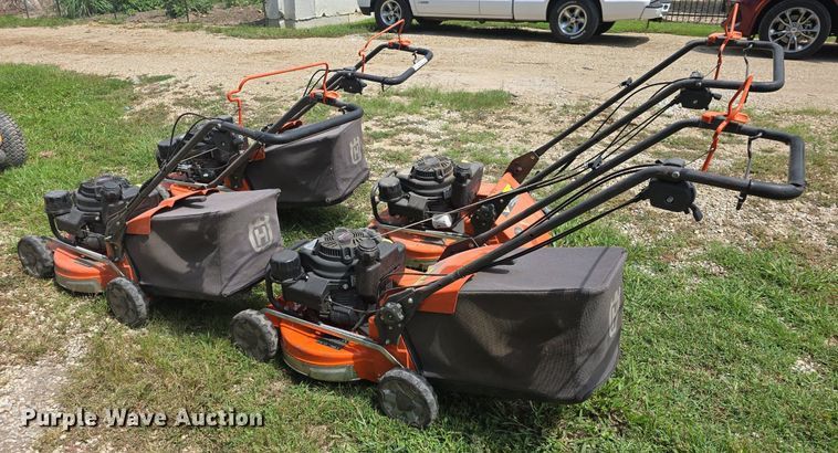 image for item EK6359 (4) Husqvarna lawnmowers 