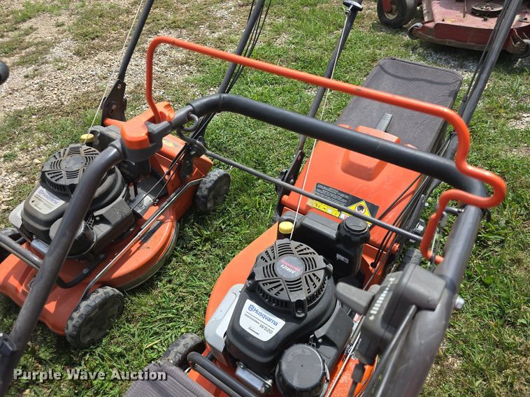 image for item EK6359 (4) Husqvarna lawnmowers 